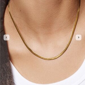 hey harper herringbone necklace